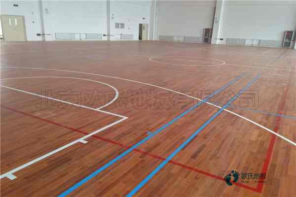 籃球館楓木運動木地板2